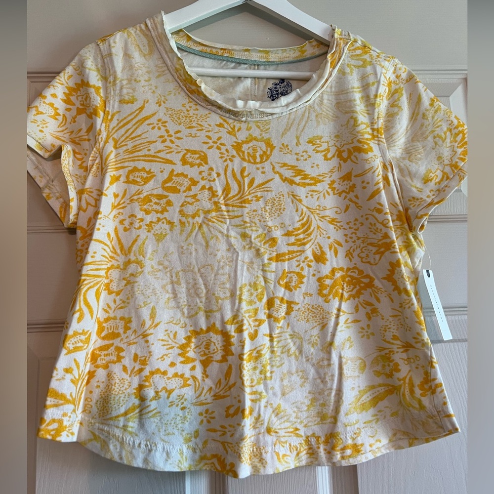 NWT Anthropologie Pilcro Tee Sz L